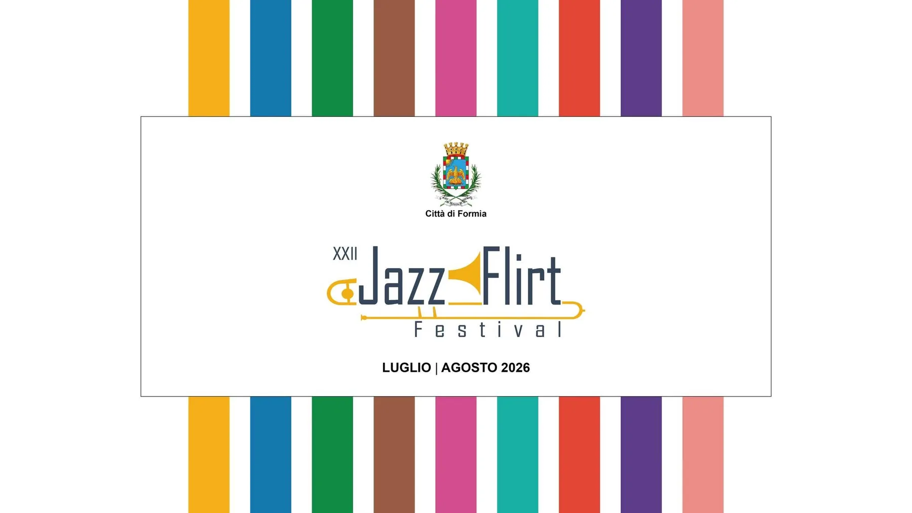 Immagine orizzontale del Jazzflirt Festival di Formia 2026, XXII edizione