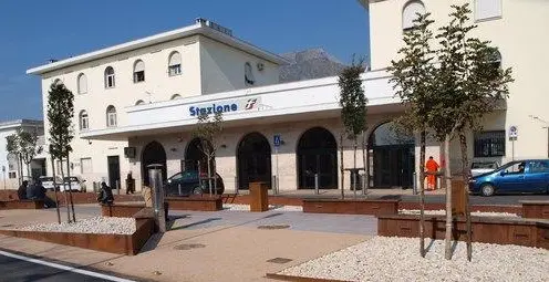 Ingresso della stazione ferroviaria di Formia-Gaeta